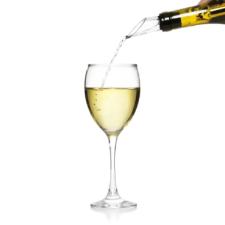 Bast�o resfriador de vinho com aerador em a�o inox e acr�lico Fackelmann 31,5cm