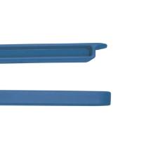 Espremedor de alho em pl�stico Fackelmann Elemental 17x6x3cm azul