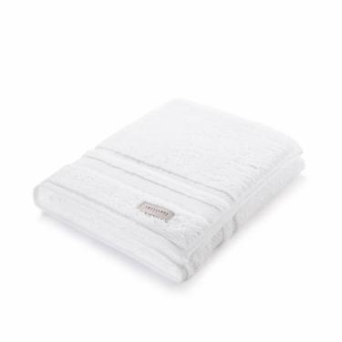Toalha de rosto Trussardi Lorenzi 48cmx80cm 100% Algod�o Branco