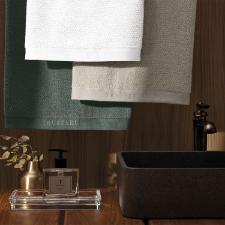 Toalha de banho Trussardi Maggiore 1,00cmx1,80m 100% Algod�o Ardosia