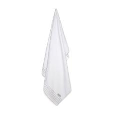 Toalha de rosto Trussardi Palladio 48cmx80cm 100% Algod�o Branco/Legno