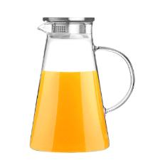 Jarra em vidro com tampa em a�o inox Dynasty Twinkle 1,8 litro para sucos, drinks e �gua