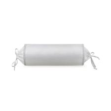 Almofada Rolinho Trussardi Matheus 1000 fios 16cmx40cm 100% Algod�o Eg�pcio Branco/Platino