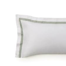 Fronha Trussardi  Vercelli 300 fios 50cmx90cm Branco/Pistacchio