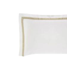 Fronha Trussardi  Vercelli 300 fios 50cmx70cm Branco/Marmo