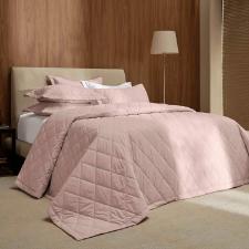 Colcha Trussardi Sanpietrini 300 fios 2,50mx2,50m Queen Rosa Perla