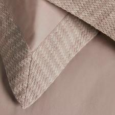 Jogo de len�ol Trussardi Scarpe 200 fios 100% Algod�o Solteiro Avena/Legno/Nocciola