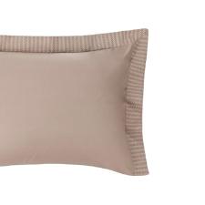 Fronha Trussardi  Scarpe 200 fios 50cmx70cm Avena/Legno/Nocciola