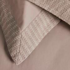 Fronha Trussardi  Scarpe 200 fios 50cmx70cm Avena/Legno/Nocciola