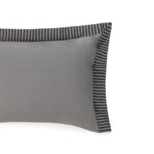 Fronha Trussardi  Scarpe 200 fios 50cmx70cm Ard�sia/Nero