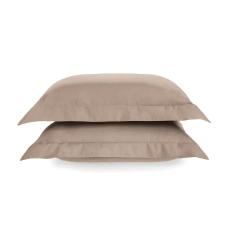 Jogo de fronhas 2 pe�as Trussardi Fattoria 200 fios 50cmx70cm Avena