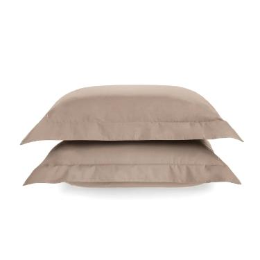 Jogo de fronhas 2 pe�as Trussardi Fattoria 200 fios 50cmx70cm Avena