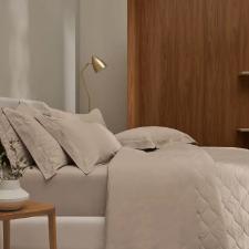 Jogo de fronhas 2 pe�as Trussardi Fattoria 200 fios 50cmx70cm Avena