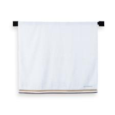 Toalha de rosto Trussardi Montello 48cmx80cm 100% Algod�o Branco/Bege
