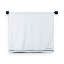 Toalha de rosto Trussardi Montello 48cmx80cm 100% Algod�o Branco/Cinza
