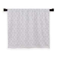 Toalha de banho Trussardi Speciale 86cmx1,60cm 100% Algod�o Branco/Cinza Claro
