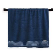 Toalha de rosto Trussardi Palladio 48cmx80cm 100% Algod�o Marino/Branco