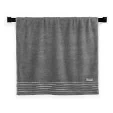 Toalha de rosto Trussardi Palladio 48cmx80cm 100% Algod�o Ard�sia/Branco