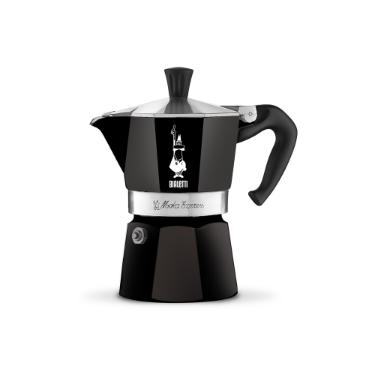 Cafeteira moka express em alum�nio Bialetti 6 x�caras 300ml preta