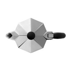 Cafeteira moka express em alum�nio Bialetti 6 x�caras 300ml preta