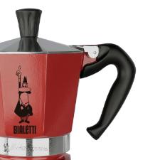 Cafeteira moka express em alum�nio Bialetti 6 x�caras 300ml vermelha
