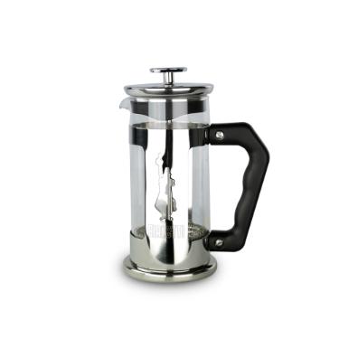 Cafeteira french em a�o inox e vidro Bialetti Preziosa 350ml