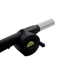 Soprador manual em a�o inox e PP Dynasty Easy Grill 25x8x4,5cm preto