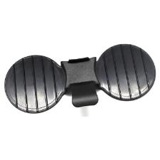 Forma dupla para hamburguer Falckelmann 6,5x19,7cm preto e vermelho