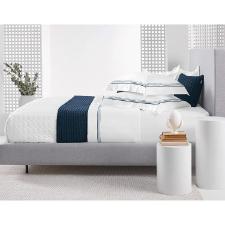 Jogo de len�ol Trussardi Fortore 300 fios 100% Algod�o Casal Nocciola