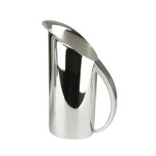 Jarra Oval para �gua Saint James Infinity em Prata, 1,3 Litro, Luxo e Eleg�ncia para Mesa