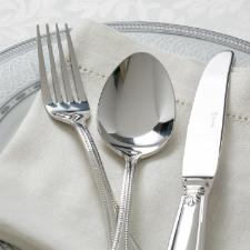 Faqueiro em prata Saint James P�rola 101 pe�as com estojo: Luxo e tradi��o para 12 Pessoas