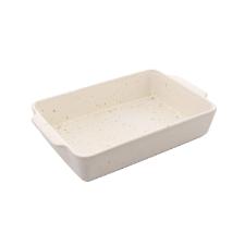 Refrat�rio em cer�mica Wolff Mist 35x22x7cm branco matte 29402