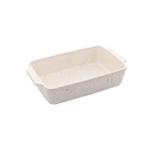 Refrat�rio em cer�mica Wolff Mist 29x17x7cm branco matte 29403