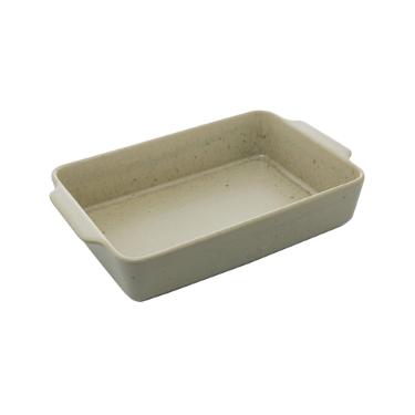 Refrat�rio em cer�mica Wolff Mist 35x22x7cm verde matte 29412