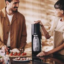 M�quina para gaseificar �gua Sodastream Terra preta