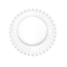 Jogo de copos para whisky borda prateada em vidro Wolff Spike 320ml 2 pe�as incolor