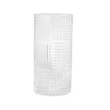 Jogo de copos para altos borda prateada em vidro Wolff Chess 400ml 2 pe�as