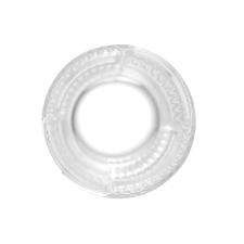 Jogo de copos para altos borda prateada em vidro Wolff Chess 400ml 2 pe�as