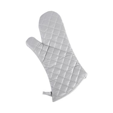 Luva T�rmica em Matelass� Hudson 43x19cm Cinza para Prote��o e Seguran�a na Cozinha