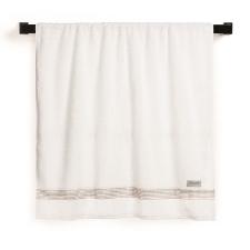 Jogo de banho e rosto Trussardi Reali 2 pe�as 86cmx1,50m Branco/Bege