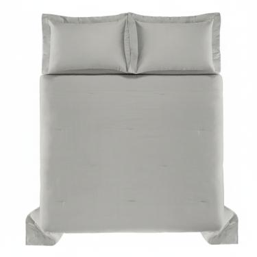 Colcha Trussardi Dianna 300 fios em algod�o Eg�pcio 2,90mx2,70m King Marmo