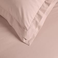 Jogo de len�ol Trussardi San Pietro 200 fios em algod�o Queen Soft Rose/Soft Rose