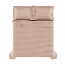Colcha Trussardi Monteleone 200 fios em algod�o 2,90mx2,60m King Soft Rose