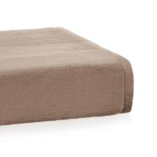 Cobertor em microfibra aveludado Trussardi Nales queen 240x260cm legno