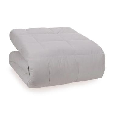 Recheio de Duvet Trussardi Queen 2,50mx2,70m em algod�o Toque de Pluma Branco
