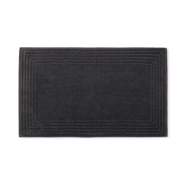 Toalha para piso Trussardi Linee 48cmx80cm em algod�o Chumbo