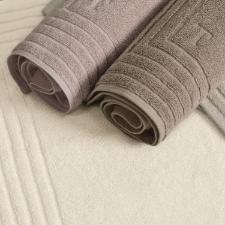 Toalha para piso Trussardi Linee 48cmx80cm em algod�o Chumbo