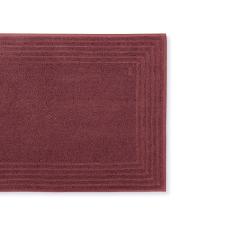 Toalha para piso Trussardi Linee 48cmx80cm em algod�o vino