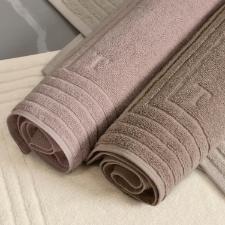 Toalha para piso Trussardi Linee 48cmx80cm em algod�o vino