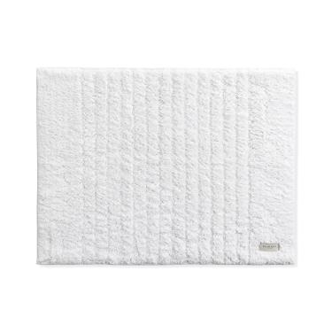 Toalha para piso em algod�o Trussardi Vittore 60cmx80cm Branco